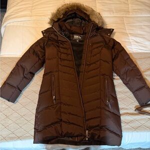Eddie Bauer Petite Sun Valley Espresso Down Parka